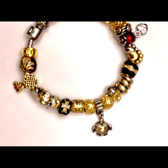 Double Gold Electroplated!Retired Pugster Beads! 1 OF A KIND PLS CK ALL PHOTOS! - Picture 6 of 9